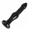 HIDDEN DESIRE Extreme Anal Intruder 28 cm XXL PVC Black Plug - Anelma HIDDEN DESIRE Extreme Anal Intruder 28 cm XXL PVC Black Plug