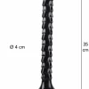HIDDEN DESIRE Extreme Anal Snake 35 cm XXL Flexible Model Black
