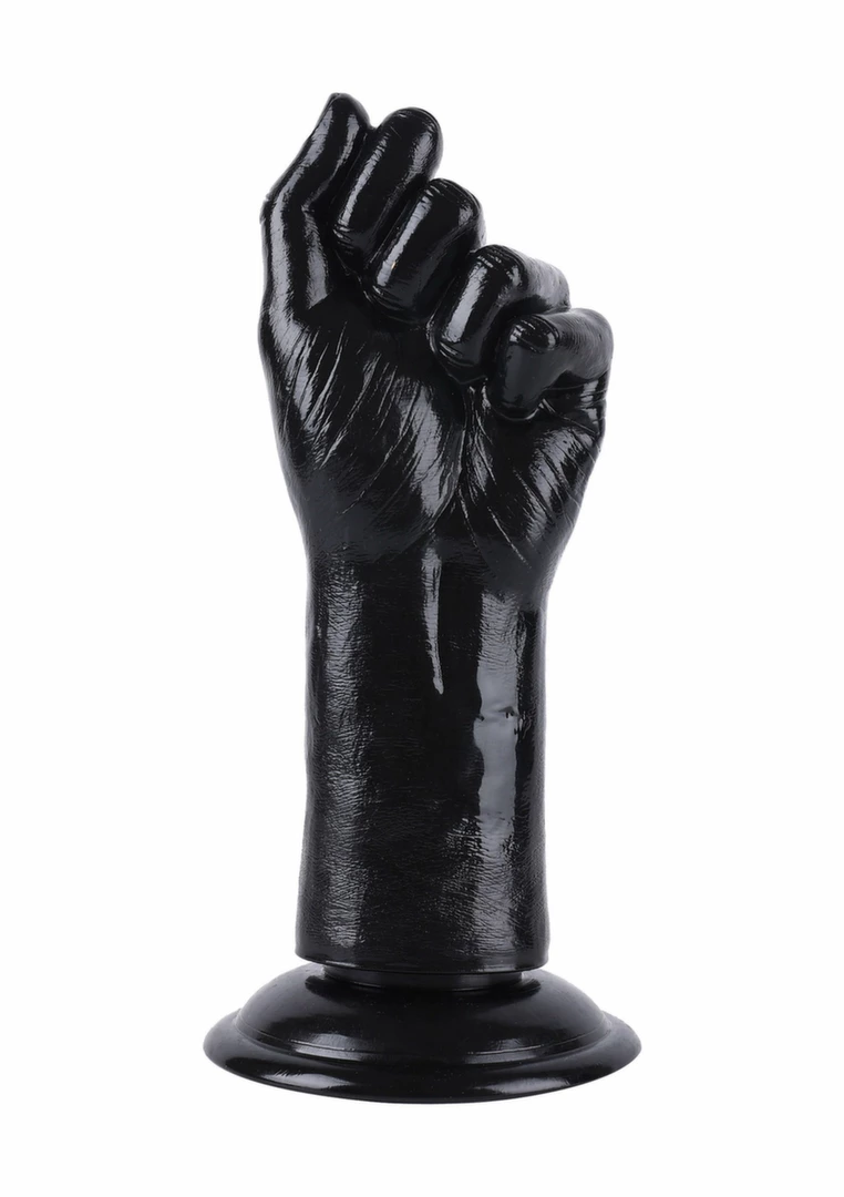 HIDDEN DESIRE Extreme Fist Fucker 24 cm czarny anatomiczny model XXL