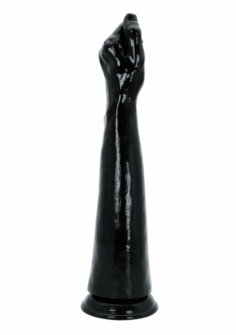 HIDDEN DESIRE Extreme Fist Fucker 39 cm XXL Intimate Machine Black. Butt plug. See functions