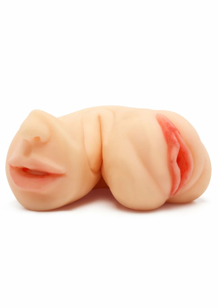 Hidden Desire Tight Flip Fucker model dwustronny TPR 2w1 - masturbaattori - Anelma realistic torso masturbator