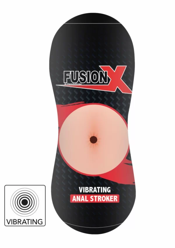 Ass Stroker Vibrating Intimate Machine with Textured Tunnel combines an ergonomic design for comfortable