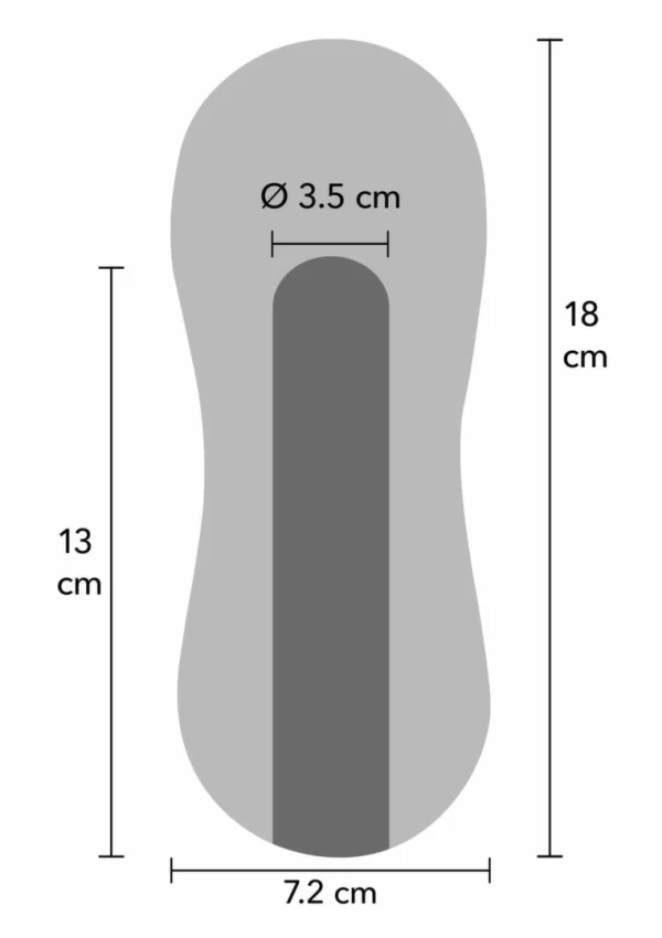 Ass Stroker Vibrating Intimate Machine with Textured Tunnel
