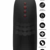 HIDDEN DESIRE Fusion X Beaded Tongue Intimate Machine with Heating combines rechargeable power and smooth silicone in a practical