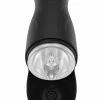 Deep Squeeze Nutbuster Triple Intimate Machine - Anelma Black combines 5 vibration modes and rechargeable power in a practical