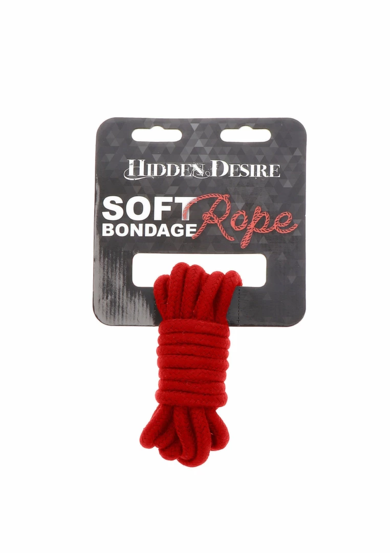 Hidden Desire Bondage Rope 3 Meter - wytrzymaÅ‚a lina polipropylenowa do praktyk wiÄ…zania
