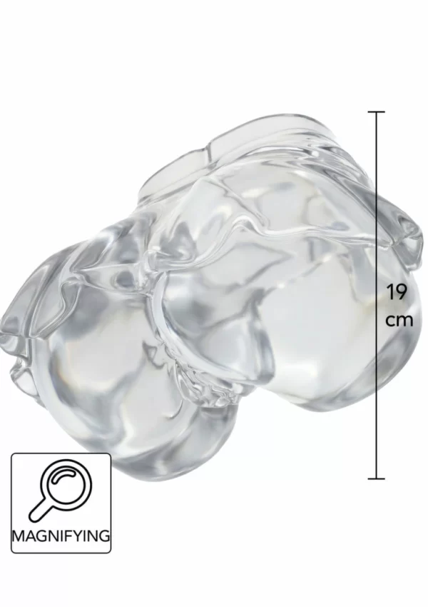 Hidden Desire Bangers See-Through Upskirt 2kg Intimate Machine combines flexible elastomer and an ergonomic design for comfortable