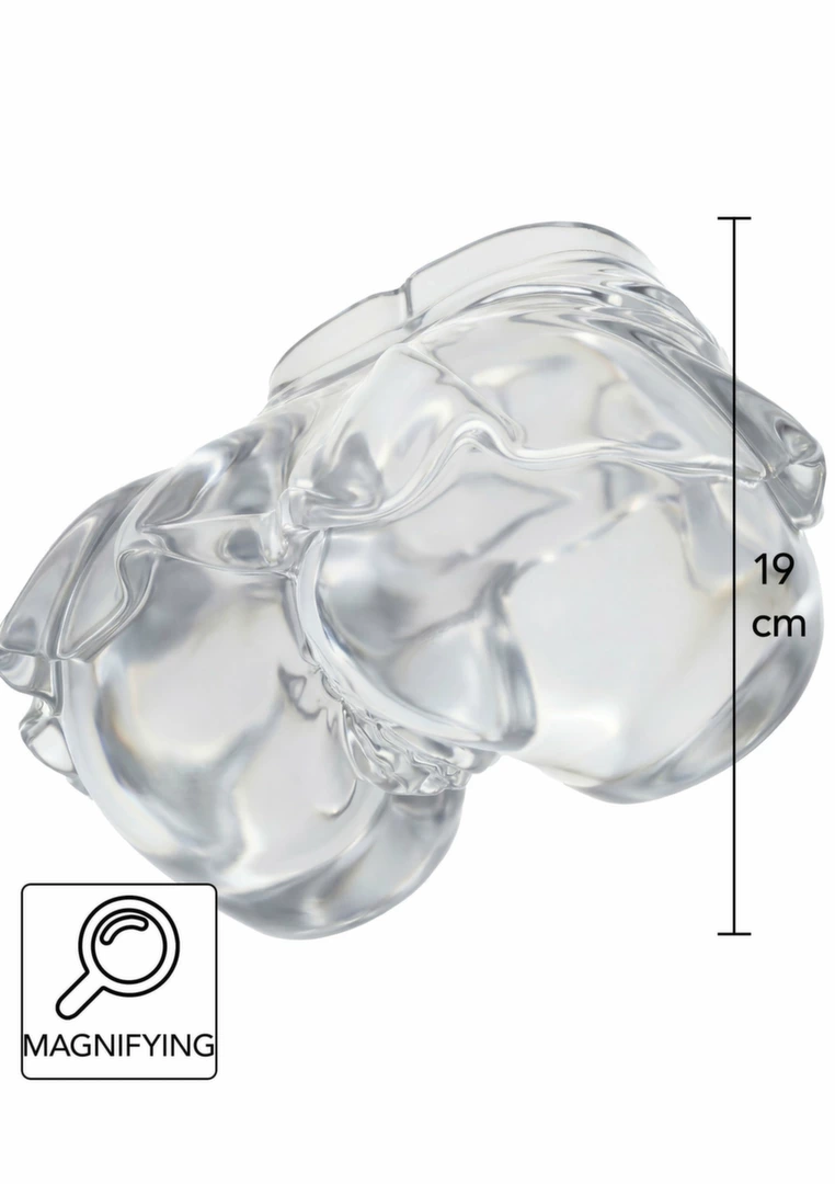 Hidden Desire Bangers See-Through Upskirt 2 kg - przezroczysty model anatomiczny - Anelma Hidden Desire Bangers See-Through Upskirt 2kg Intimate Machine combines flexible elastomer and an ergonomic design for comfortable