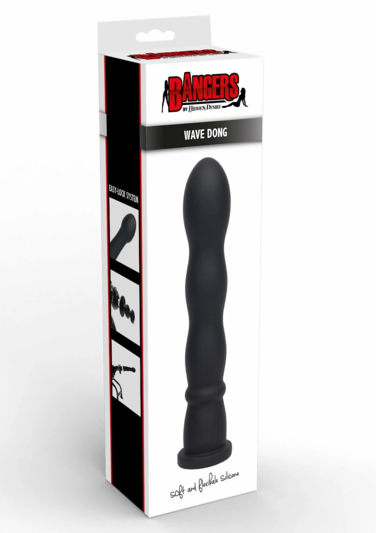 Hidden Desire Bangers Wave Dong Easy-Lock 19 cm silikonowy