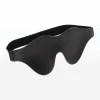 Taboom Intense Dark Blindfold opaska z ekoskory welurowa czarna - Anelma Taboom Intense Dark Blindfold opaska z ekoskory welurowa czarna