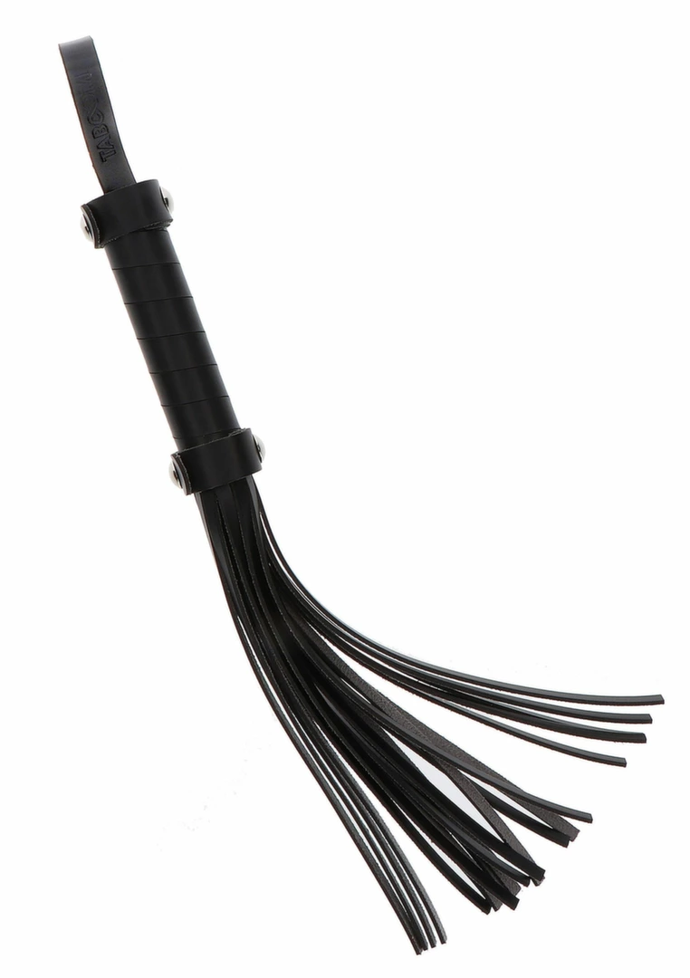 TABOOM Small Whip elegancki bat z wegaÅ„skiej skory czarny