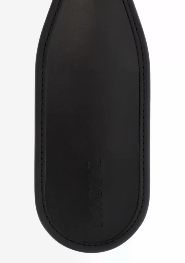 TABOOM Hard and Soft Touch Paddle Vegan Leather Black 32cm