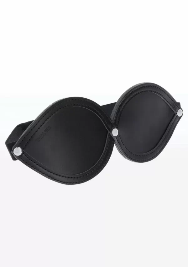 TABOOM Infinity Blindfold opaska na oczy z welurowÄ… podszewkÄ… czarna