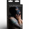 TABOOM Spandex Hood lekka maska z otworami na oczy i usta czarna