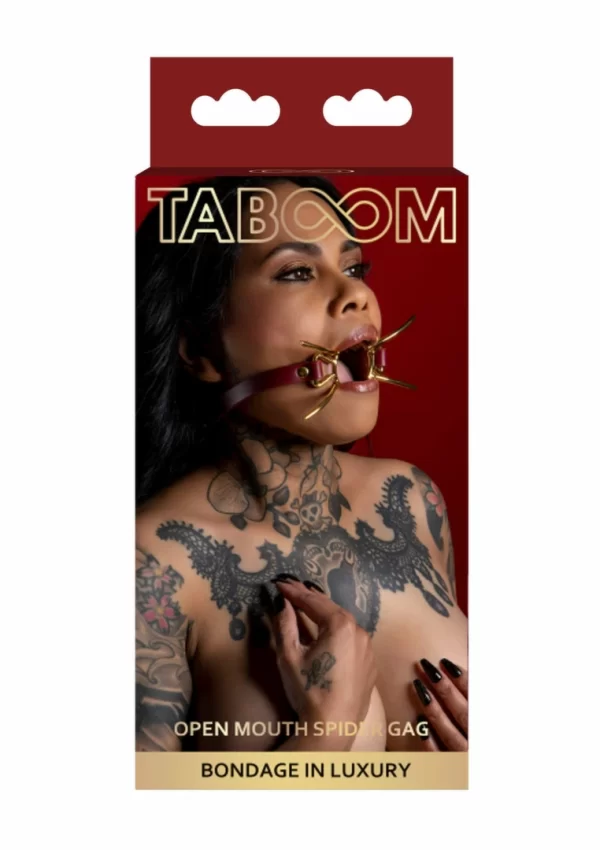 TABOOM Open Mouth Spider Gag - regulowany anatomiczny pierÅ›cieÅ„ ustny