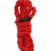TABOOM Bondage Rope 1.5m 7mm Soft Skin-Friendly Black