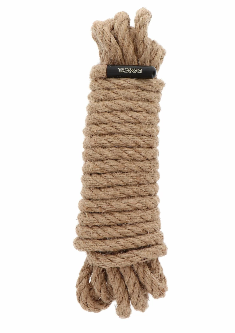 TABOOM Hemp Rope 5 Meter 7 mm - Durable Natural Fiber