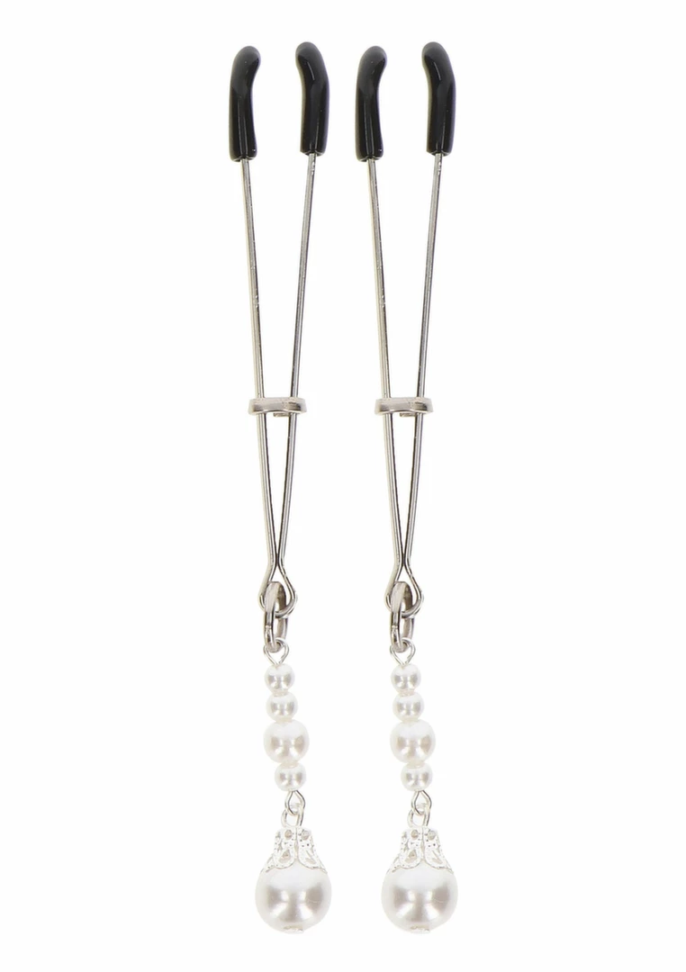 TABOOM Tweezers With Pearls - stylowe klipsy z perÅ‚ami