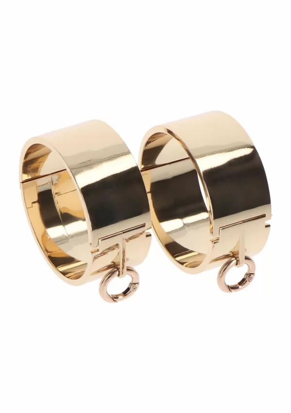 TABOOM Dona Wrist Cuffs Rose Gold - Elegant Metal Accessory