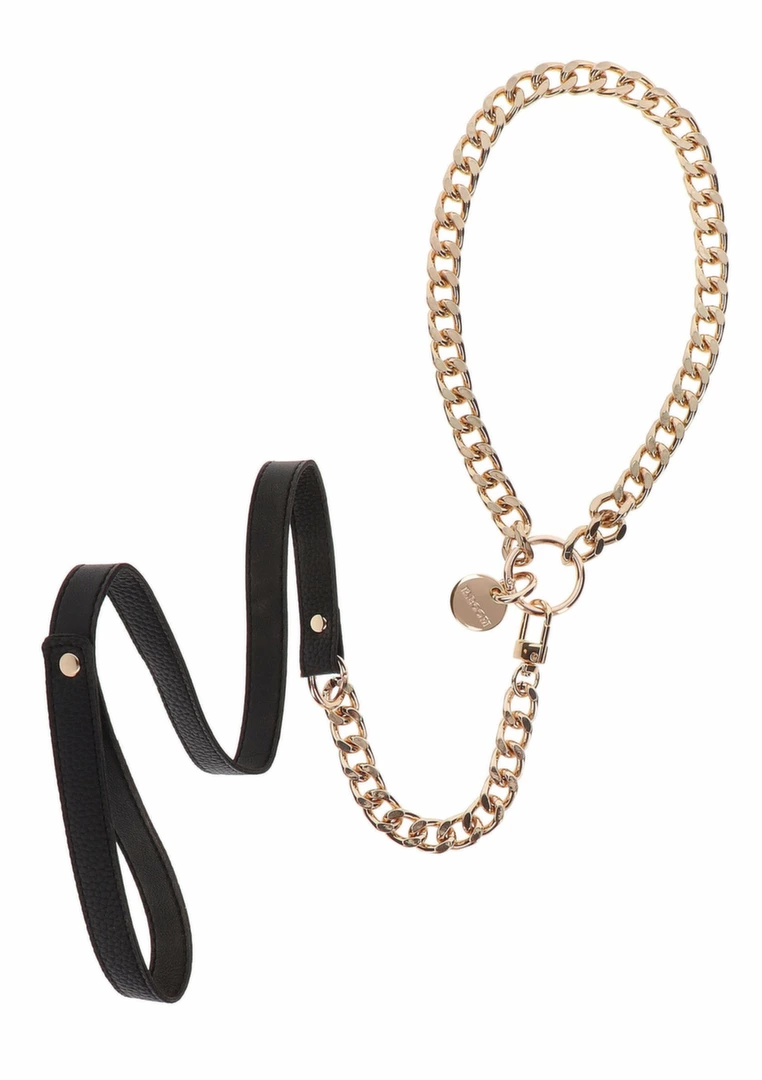 TABOOM Dona Statement Leash - High-Quality Black Restraint