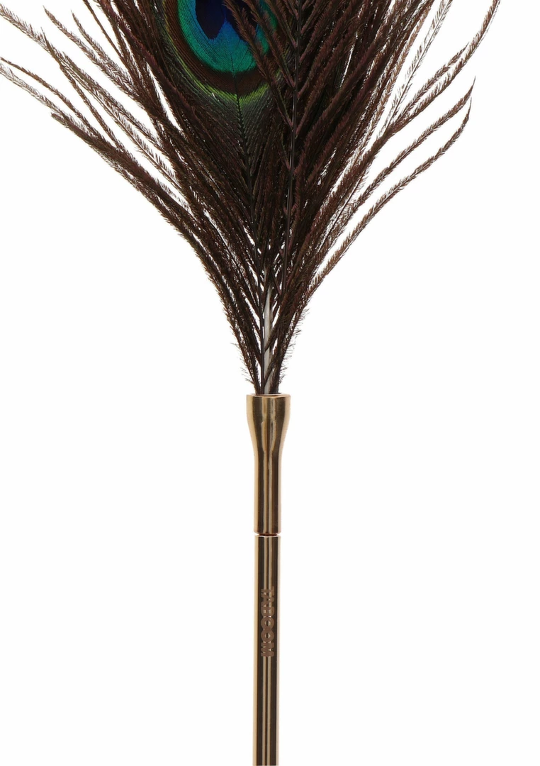 TABOOM Dona Peacock Tickler Rose Gold Ultra-Soft Feather TABOOM Dona Peacock Tickler Rose Gold Ultra-Soft Feather