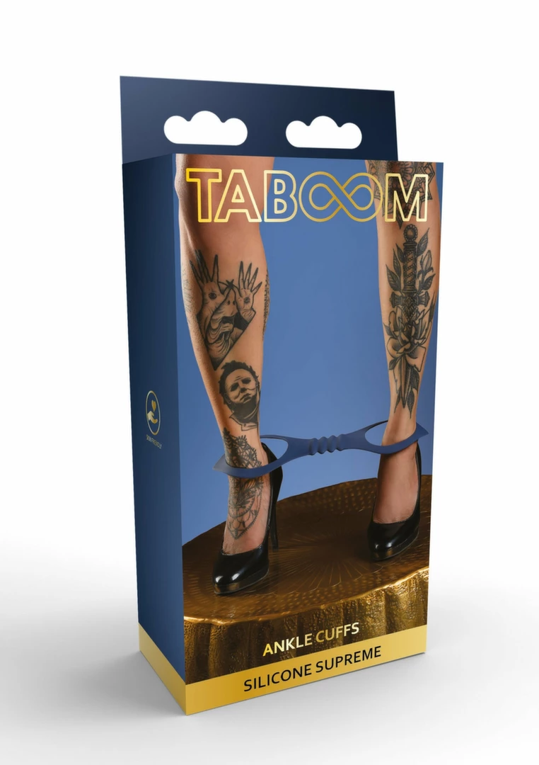 TABOOM Silicone Ankle Cuffs - Soft Flexible Body-Safe Design