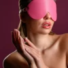 Taboom Malibu Blindfold roÅ¼owa maska na oczy z wegaÅ„skiej skory PU
