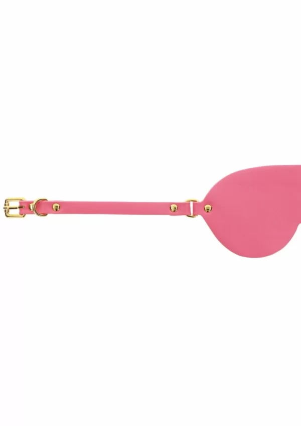 Taboom Malibu Blindfold Pink Vegan PU Leather Adjustable