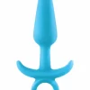 Firefly Prince Small Silicone Plug Glow-in-the-Dark Blue