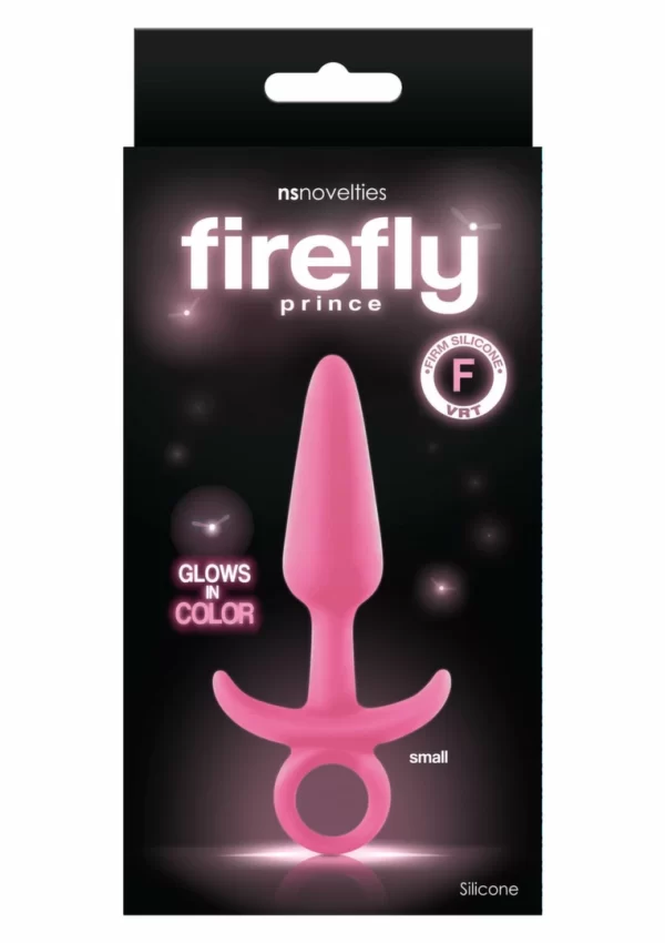 NS Novelties Firefly Prince Small silikonowy korek Å›wiecÄ…cy w ciemnoÅ›ci 7