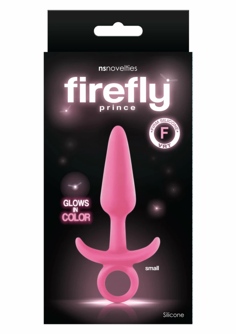NS Novelties Firefly Prince Small silikonowy korek Å›wiecÄ…cy w ciemnoÅ›ci 7
