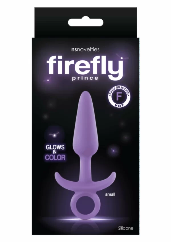 NS Novelties Firefly Prince Small silikonowy korek Å›wiecÄ…cy w ciemnoÅ›ci 7