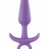 Firefly Prince Small Silicone Plug Glow-in-the-Dark Blue