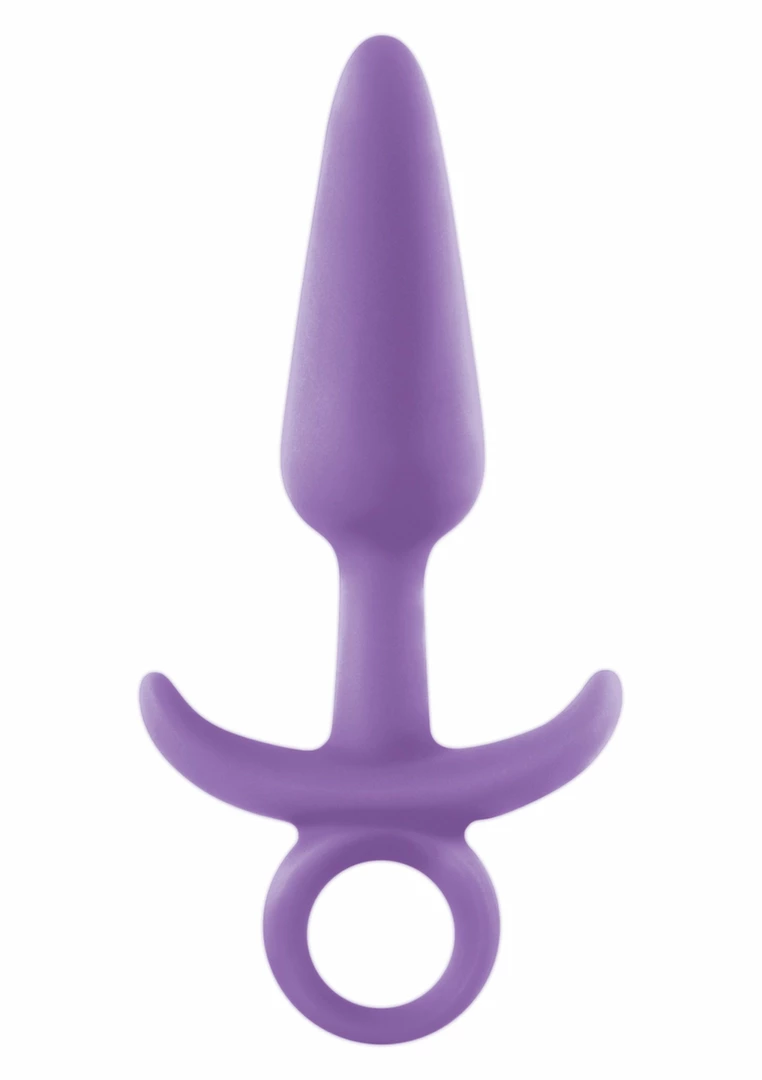 Firefly Prince Small Silicone Plug Glow-in-the-Dark Blue