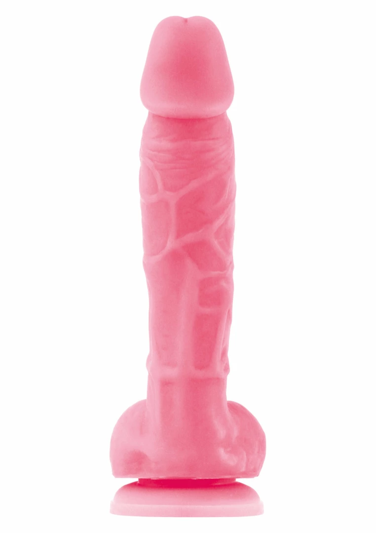 Firefly Dildo 5 inch Glow-in-the-Dark Silicone Model Suction Cup - Anelma sextoys