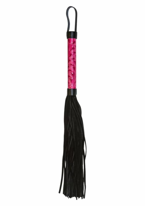 Sportsheets Whip czarny skorzany bicz do masaÅ¼u 45 cm