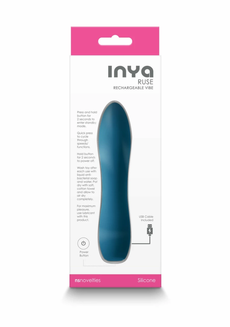 INYA Ruse - kompaktowy model silikonowy - Anelma INYA Ruse Compact Rechargeable Silicone Device
