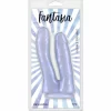 Fantasia Double Trouble dwustronny model TPE połyskujący fioletowy - Anelma sexshop