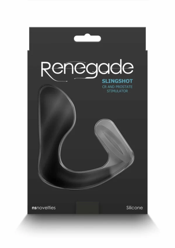 Renegade Slingshot silikonowy pierÅ›cieÅ„ intymny z anatomicznÄ… wtyczkÄ…