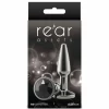 nsnovelties Tapered Plug Small aluminiowy chromowany rozmiar S