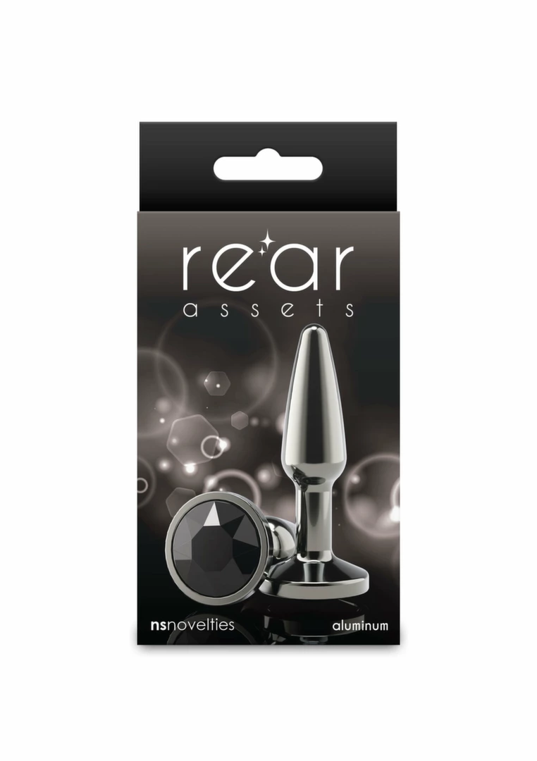 nsnovelties Tapered Plug Small aluminiowy chromowany rozmiar S