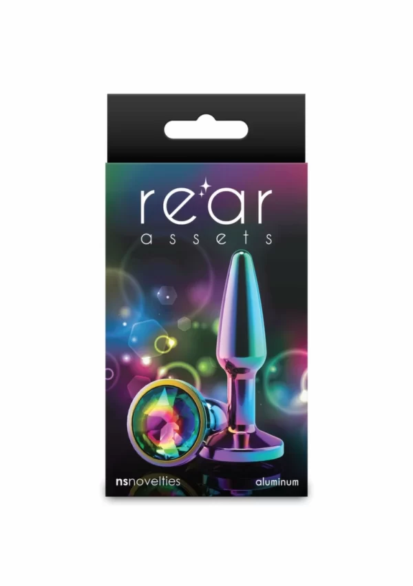 nsnovelties Tapered Plug Small chromowany aluminiowy w rozmiarze S