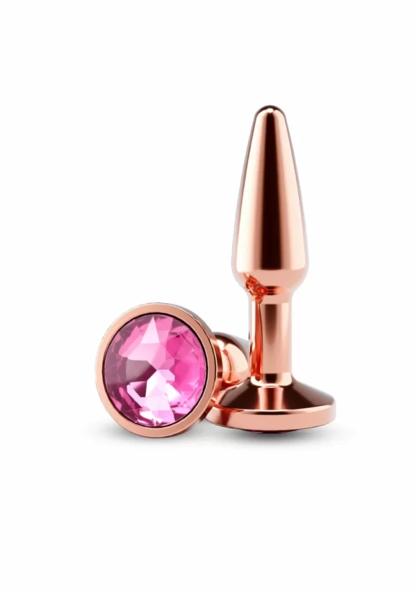 nsnovelties Tapered Plug Small Chrome-Plated Aluminum Compact Model