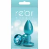 Doc Johnson Iridescent Plug Small chromowany anatomiczny rozmiar S