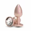 Blush Iridescent Plug Small Chrome-Plated Trainer