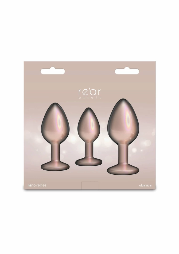 Iridescent Trainer Kit 3 Pcs Chrome-Plated Graduated Set