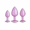 NS Novelties Trainer Kit Iridescent Pink 3-Piece Set Chrome Finish