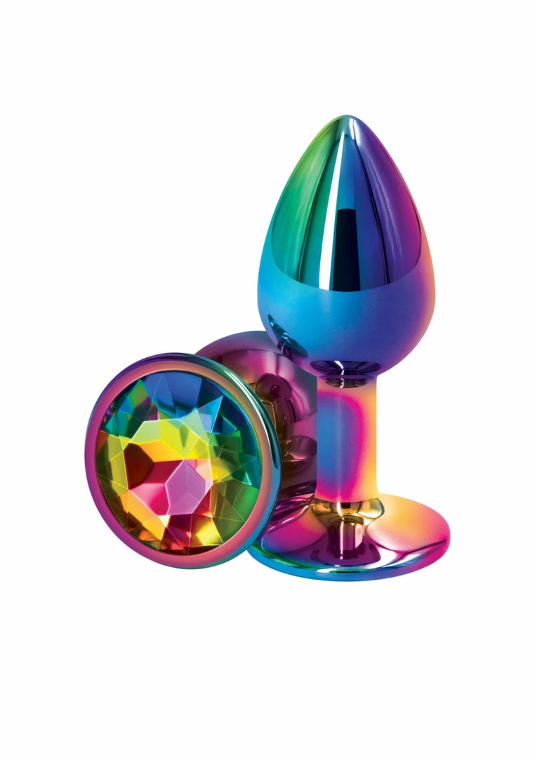 Rear Assets Multicolor Chrome-Plated Aluminum Plug Small S