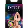 NS Novelties Rear Assets Rose Gold Heart S - aluminiowy model z sercem