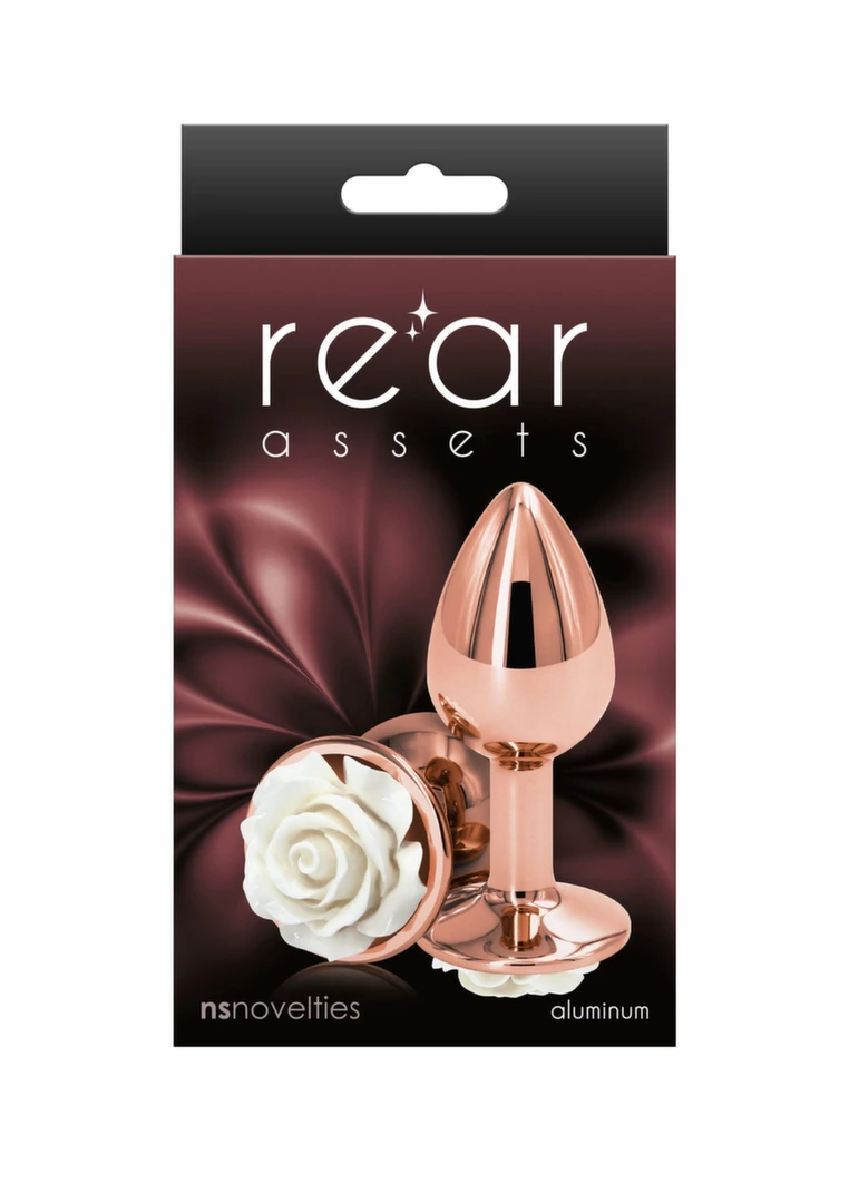 NS Novelties Rose Buttplug Small aluminiowy